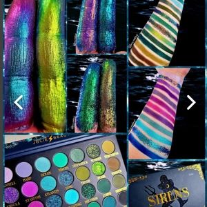 BOTH Jolie Beauty Sirens and Sorceress eyeshadow palettes